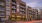 a row of apartment buildings